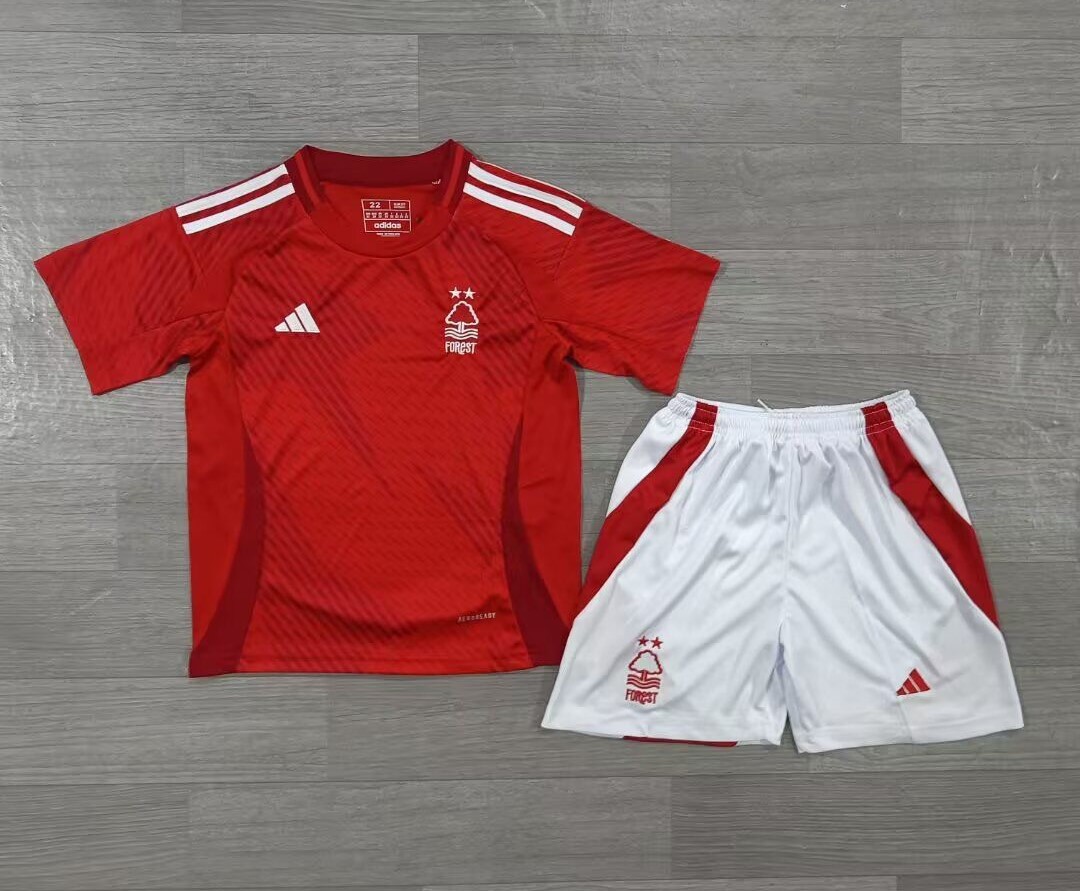 Kids-Nottingham Forest 24/25 Home Soccer Jersey